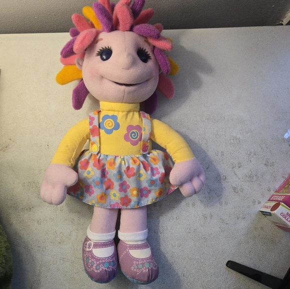 1995 Hasbro Talking ALLEGRA'S WINDOW Plush Doll Toy 16" Vintage Nick Jr - Picture 4 of 7